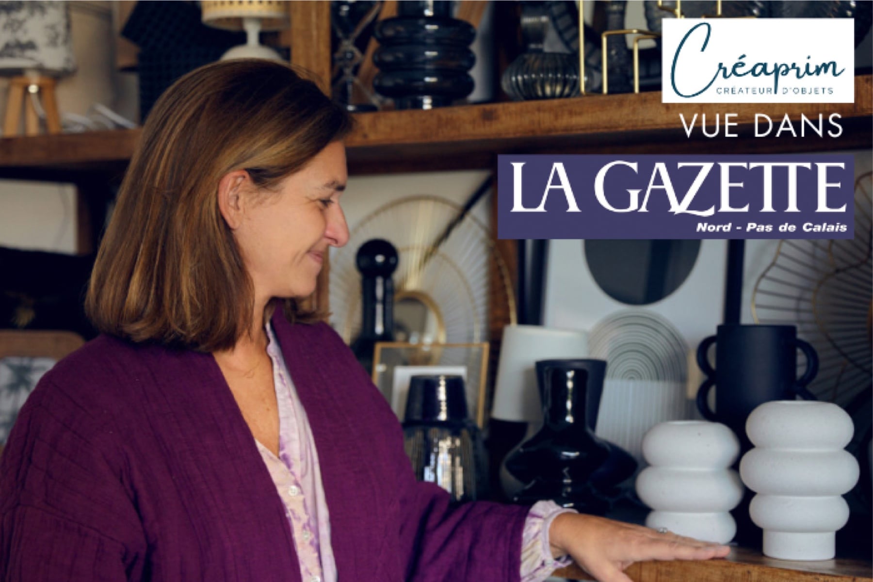 Créaprim vue dans La Gazette !